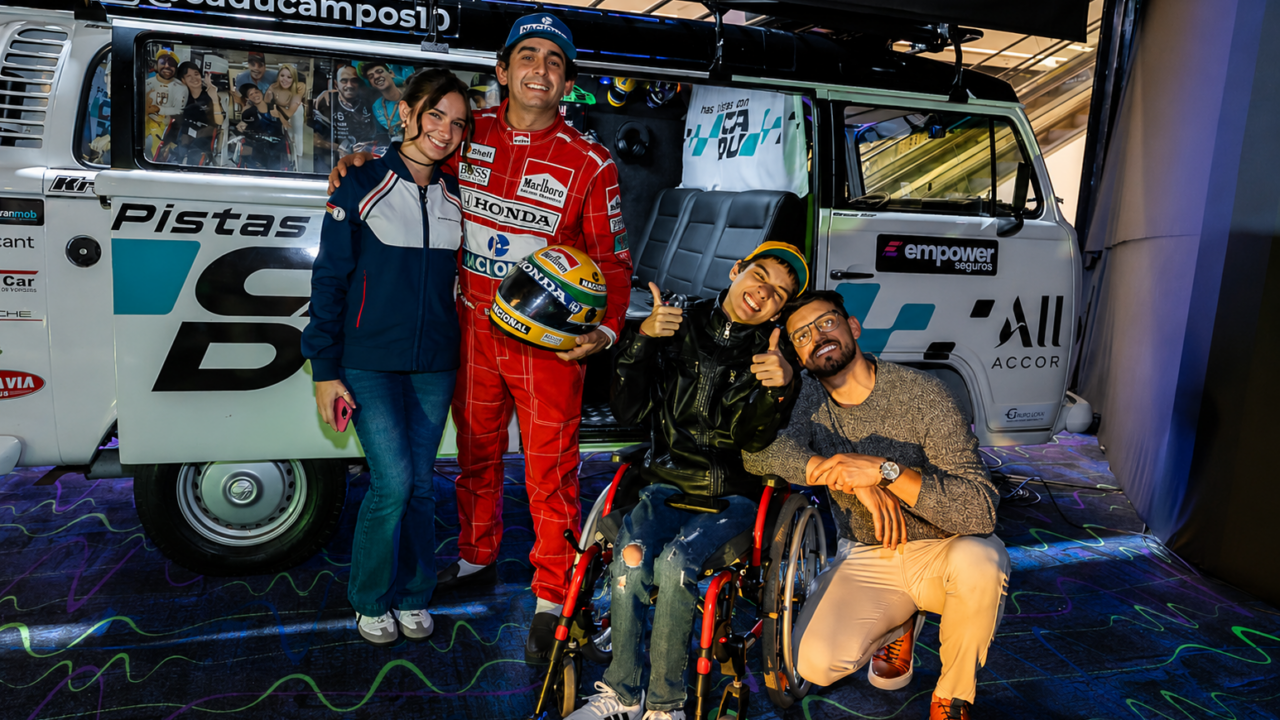 Cadu Campos lança Mini Kombi da KombiCast no AutoMotor Experience