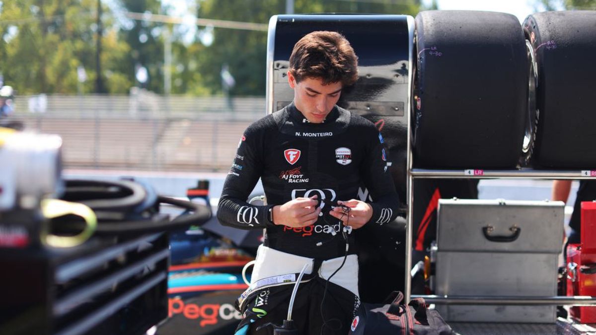 Nick Monteiro mira fechamento forte em Laguna Seca na etapa final da Indy NXT