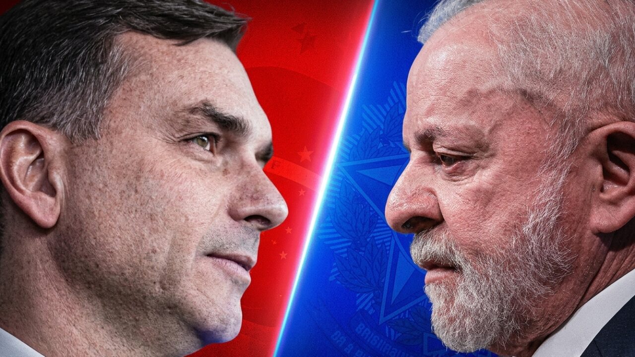 Datafolha aponta Flávio Bolsonaro com 47% e Lula com 45% no segundo turno
